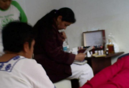 Ma. Elena Pérez y Angélica Pacheco